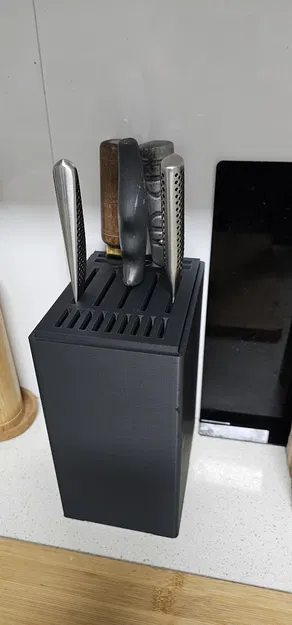 Khối Cắm Dao Nhà Bếp (Kitchen Knife Block) - Image 1