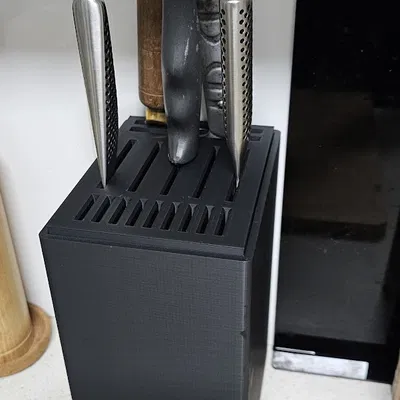 Khối Cắm Dao Nhà Bếp (Kitchen Knife Block)