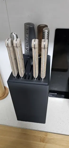 Khối Cắm Dao Nhà Bếp (Kitchen Knife Block) - Image 4