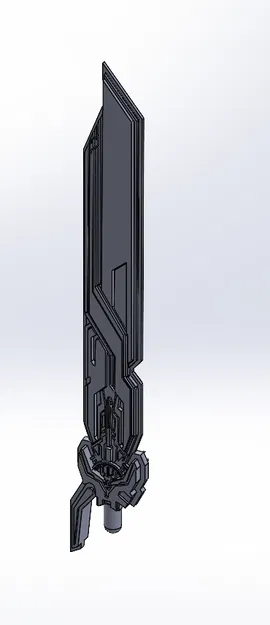 Mô hình 3D thanh kiếm StarSaber Transformers Prime - Image 1