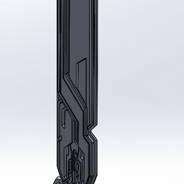 Mô hình 3D thanh kiếm StarSaber Transformers Prime