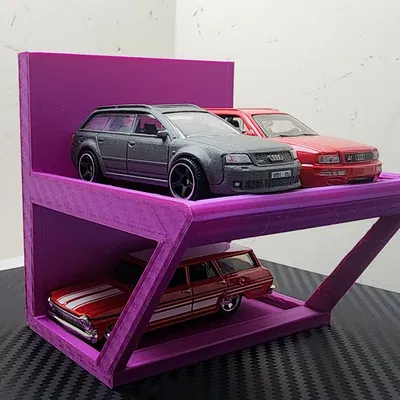 Kệ trưng bày Hot Wheels (Hot Wheels Display Shelf)