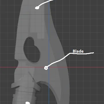 Dao Găm Fantasy 3D - Đạo Cụ Cosplay Độc Đáo