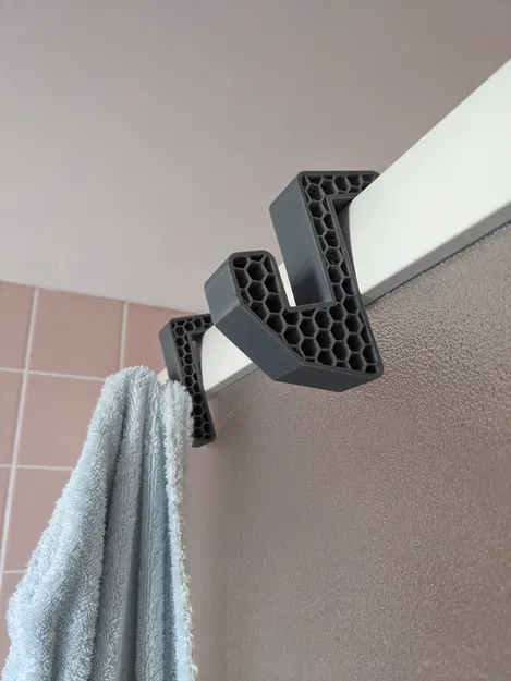 Móc Treo Khăn Tắm 3D Đơn Giản Mà Tiện Lợi - Image 1