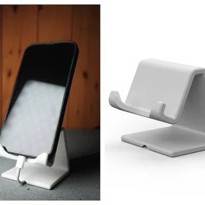 Chân đế iPhone 3D - Tiện lợi, dễ in, hỗ trợ sạc