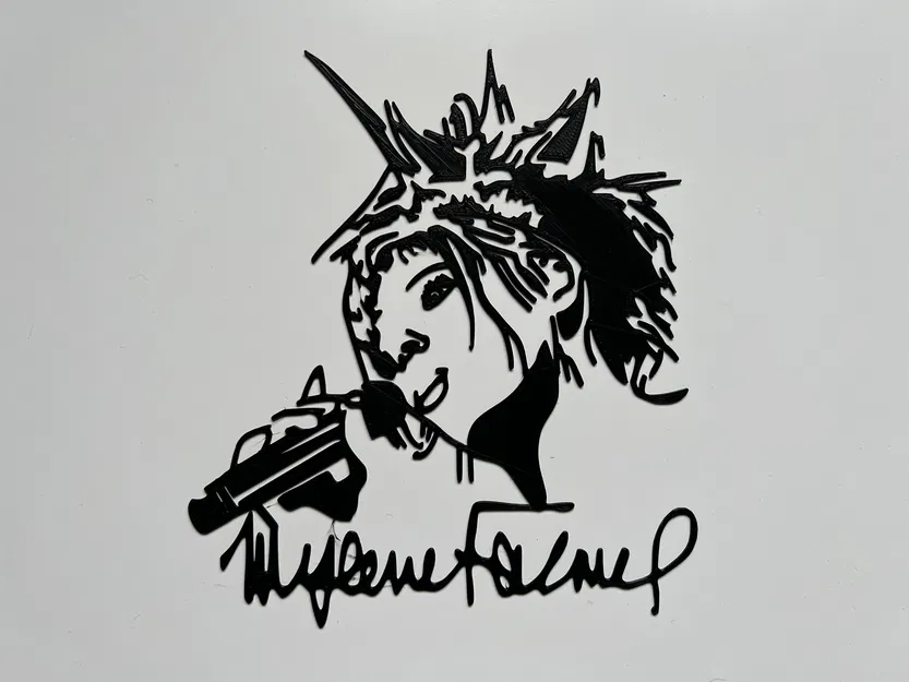 Mylene Farmer Wall Art #1 - Image 1