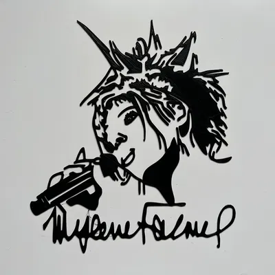 Mylene Farmer Wall Art #1