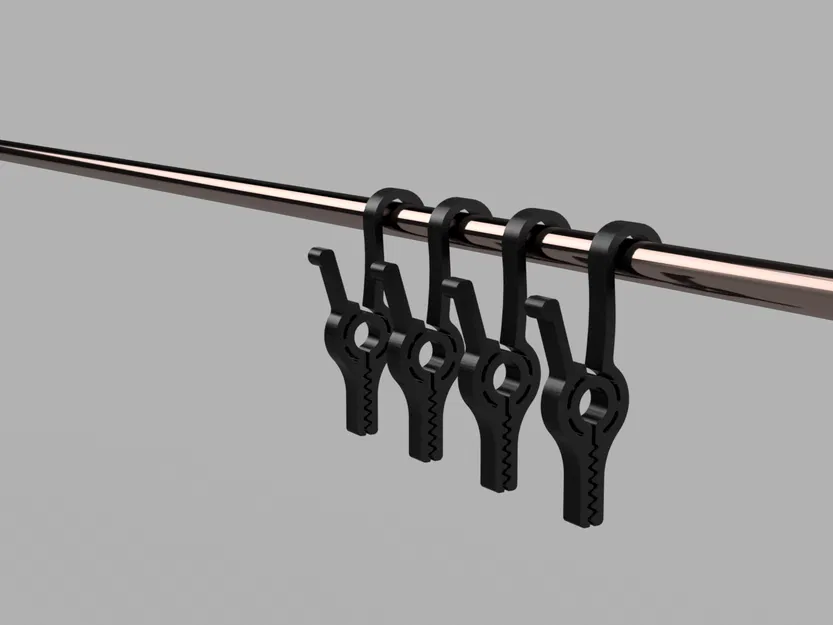 Kẹp Móc Treo Đa Năng Dễ In 3D - Image 2