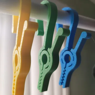 Kẹp Treo Đa Năng "Hook Clip 28mm" - Giải pháp giữ đồ tiện lợi