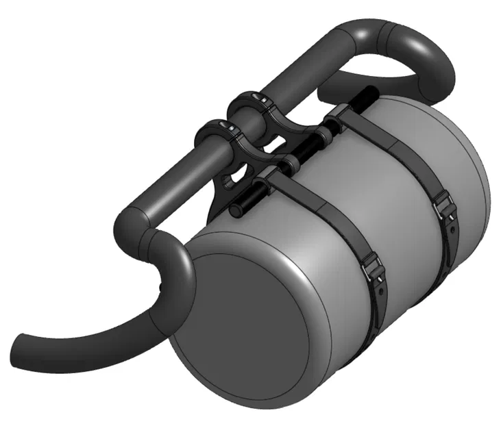 Gá đỡ Harness túi ghi-đông – model Parametric - Image 9