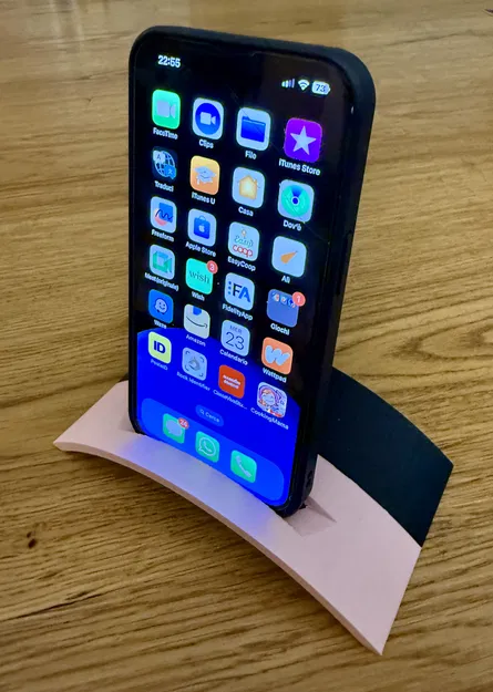 Đế Đỡ Điện Thoại Cong Phong Cách Tối Giản - Image 3