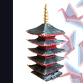 Tháp Pagoda Nhật Bản Đơn Giản (Simple Japanese Pagoda) - Thumbnail 1