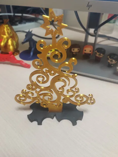 Cây Thông Noel 3D Trang Trí Bàn Làm Việc Độc Đáo - Image 2