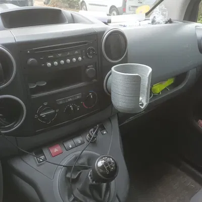 Khay giữ ly cho Citroen Berlingo/Peugeot Partner gen 2 (2008–2018)