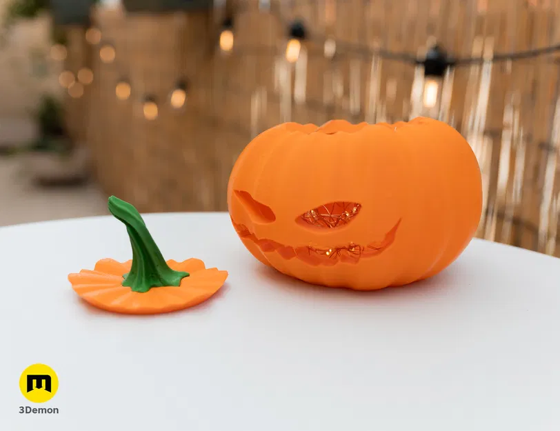 Đèn lồng bí ngô Halloween rùng rợn (Spooky Halloween Pumpkin Lantern) – free - Image 2