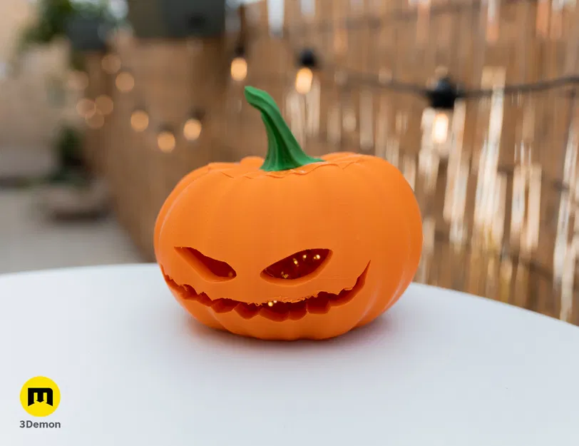 Đèn lồng bí ngô Halloween rùng rợn (Spooky Halloween Pumpkin Lantern) – free - Image 6