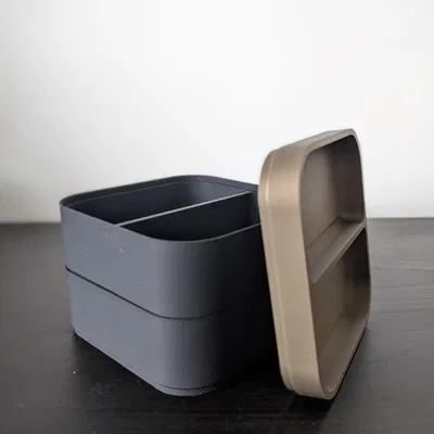 Hộp Organizer Vuông Xếp Chồng (Square Stackable Organizer Box)