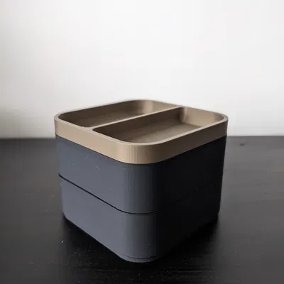 Hộp Organizer Vuông Xếp Chồng (Square Stackable Organizer Box)