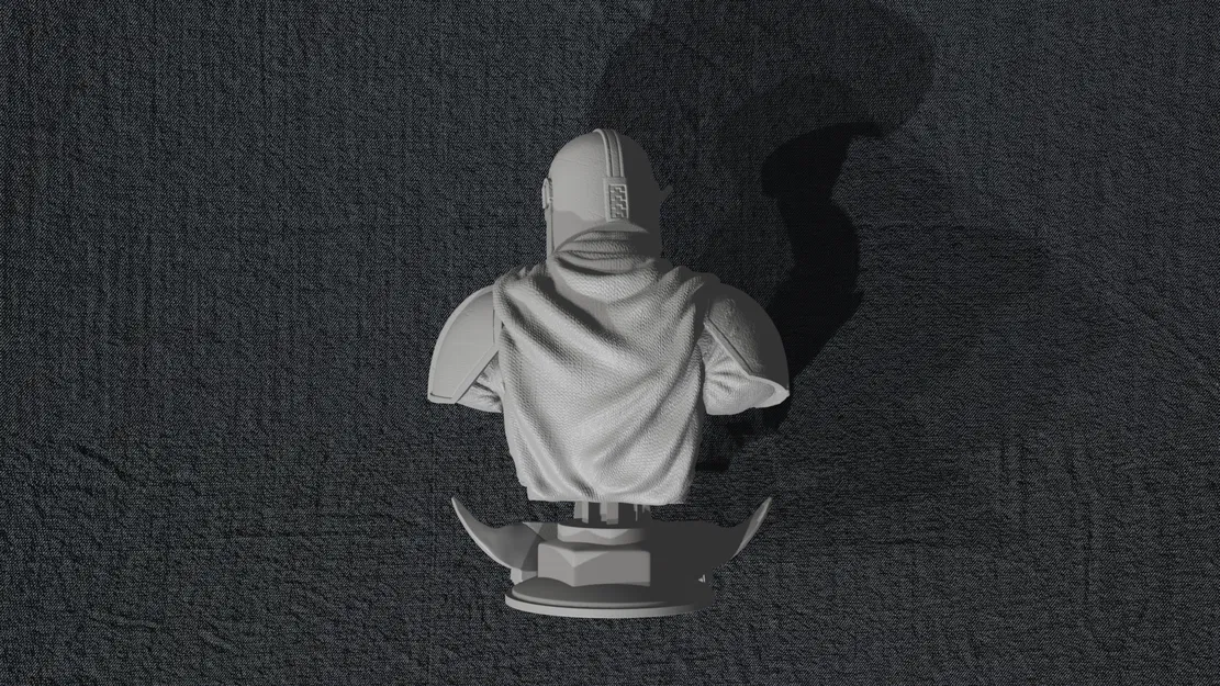 Tượng Bán Thân Mandalorian (Star Wars) #11 - Image 3