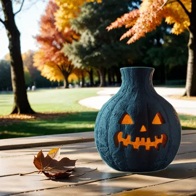 Bình Hoa Đầu Bí Ngô (Pumpkin Head Vase)