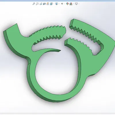 Kẹp ống có răng, ⌀8mm trở lên, tái sử dụng! Quản lý dây/cáp