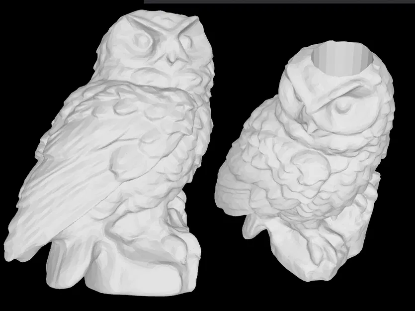 Chậu Cây Cú Hedwig 3D - Quà Tặng Độc Đáo Cho Fan Harry Potter - Image 2