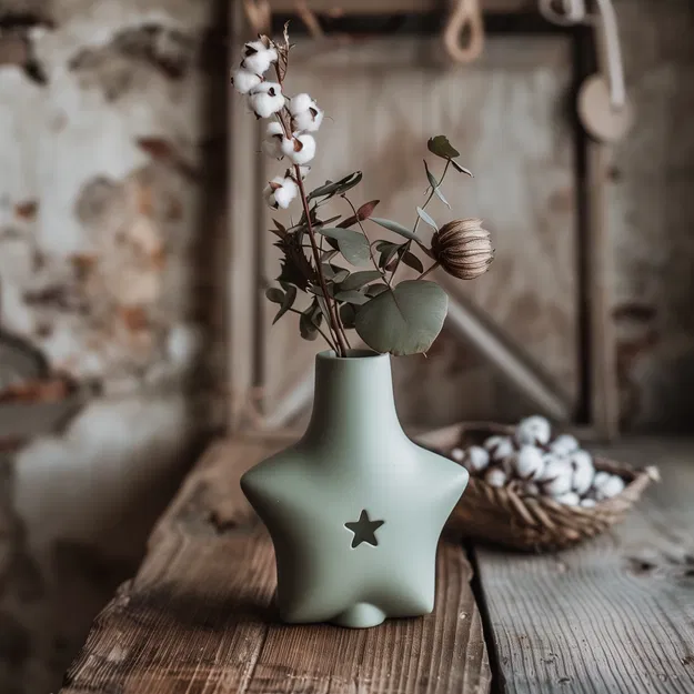 Bình Hoa Ngôi Sao Giáng Sinh (Christmas Star Vase) - Image 1