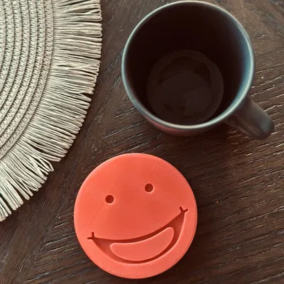 Miếng lót ly tách cà phê Emoji (Emoji Coffee Mug Coasters)