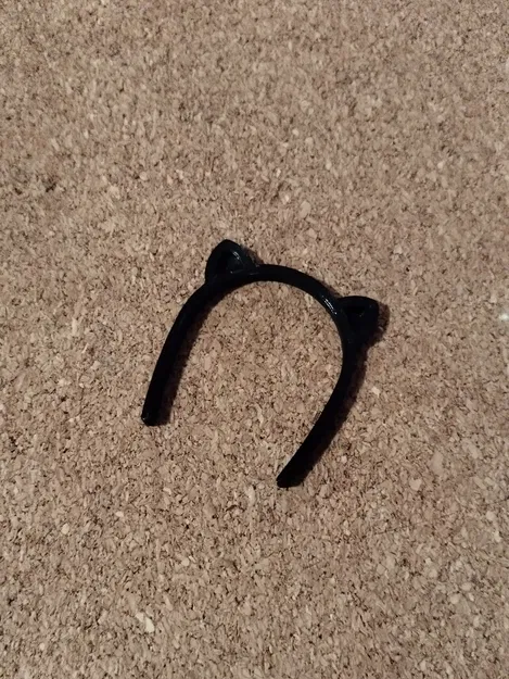 Băng Đô Tai Mèo Cho Búp Bê - Phụ Kiện Thời Trang Mini - Image 3