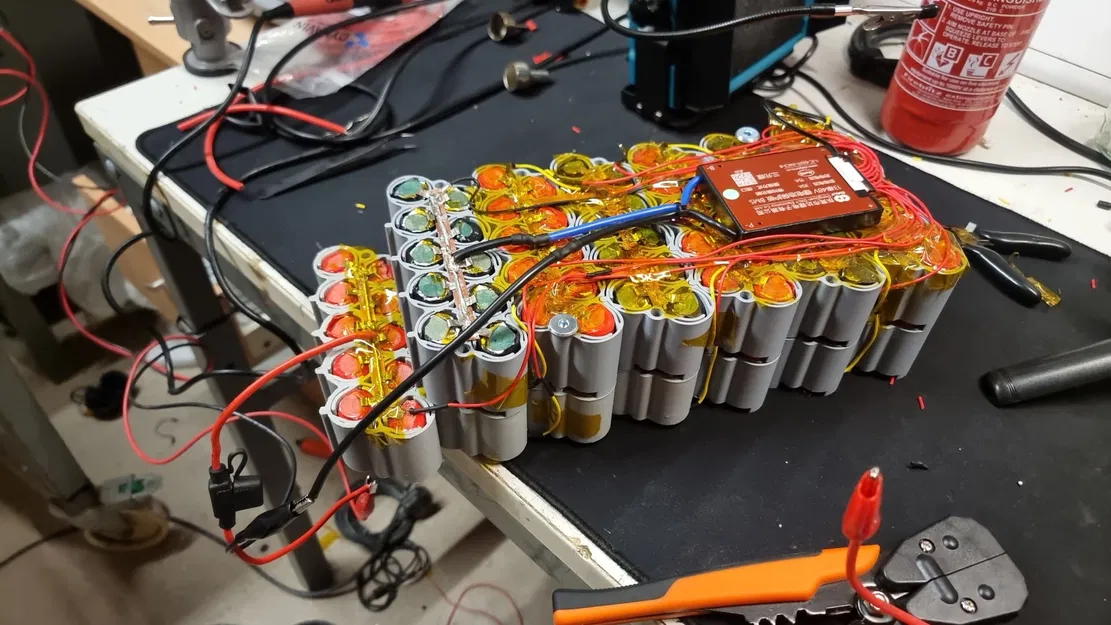 Khay Giữ Pin Ebike Elux - Giải Pháp Tự Chế Pin Xe Đạp Điện - Image 5