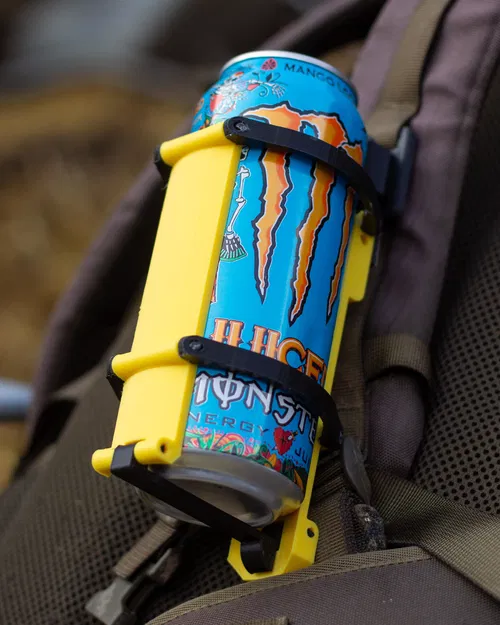 Can holder gập gọn cho quai balo (backpack strap) - Image 1