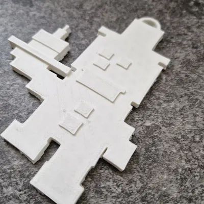 Móc Khóa Freddy 8-bit FNAF - Phụ Kiện Độc Đáo