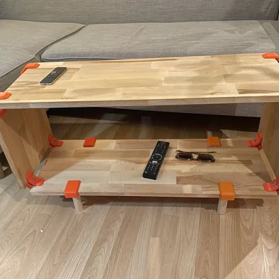 Kẹp Nội Thất Modular Không Dùng Vít, Góc 90 Độ