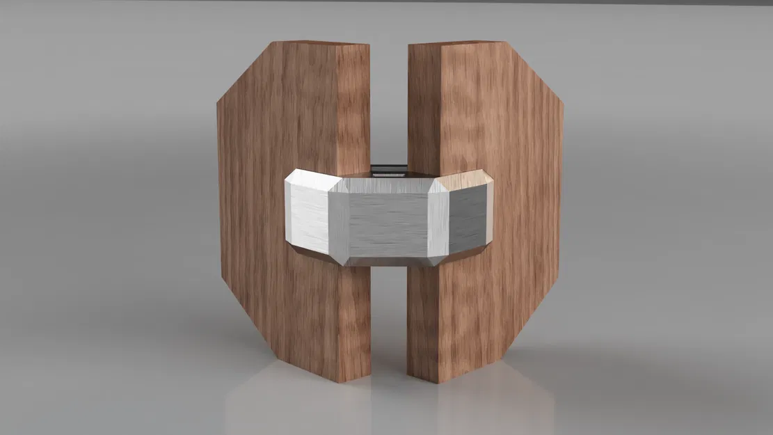 Kẹp Nội Thất Modular Không Dùng Vít, Góc 90 Độ - Image 4