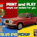 Mô Hình Xe Bán Tải LEGO Volvo 240 Pickup - Thumbnail 1