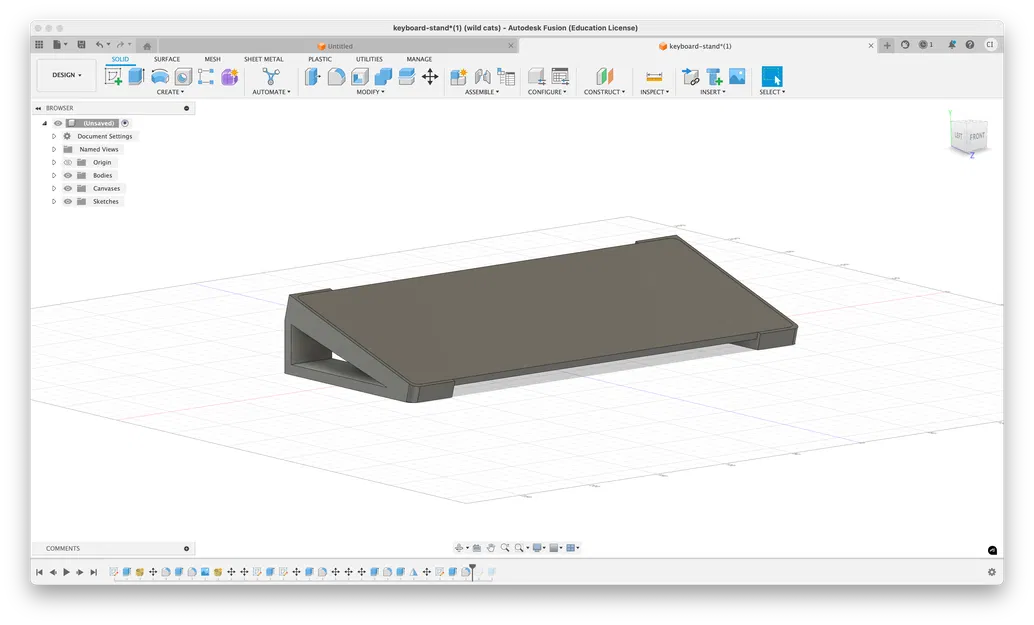 Chân đế nghiêng 15 độ cho Apple Magic Keyboard 2 (A1644) - Image 1
