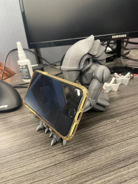 Kệ Điện Thoại/Controller Hình Tượng Thần Chozo Metroid Độc Đáo - Image 1