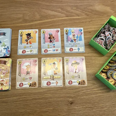 Hộp đựng phụ kiện 3D cho Board Game Castle Combo