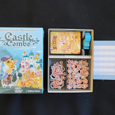Insert tổ chức cho board game Castle Combo (Castle combo insert)