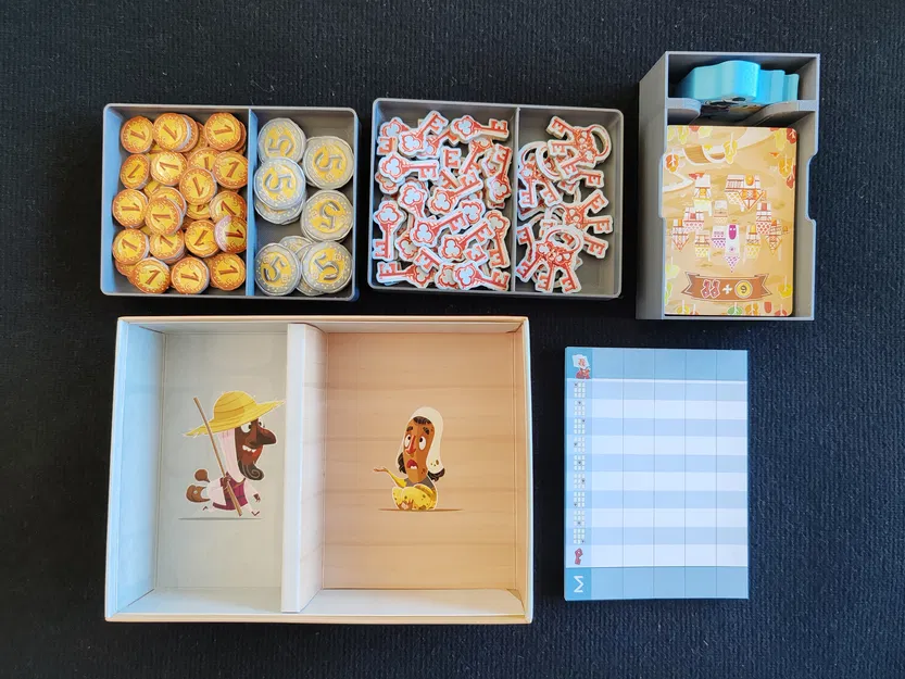 Insert tổ chức cho board game Castle Combo (Castle combo insert) - Image 2