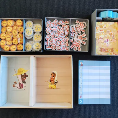 Insert tổ chức cho board game Castle Combo (Castle combo insert)