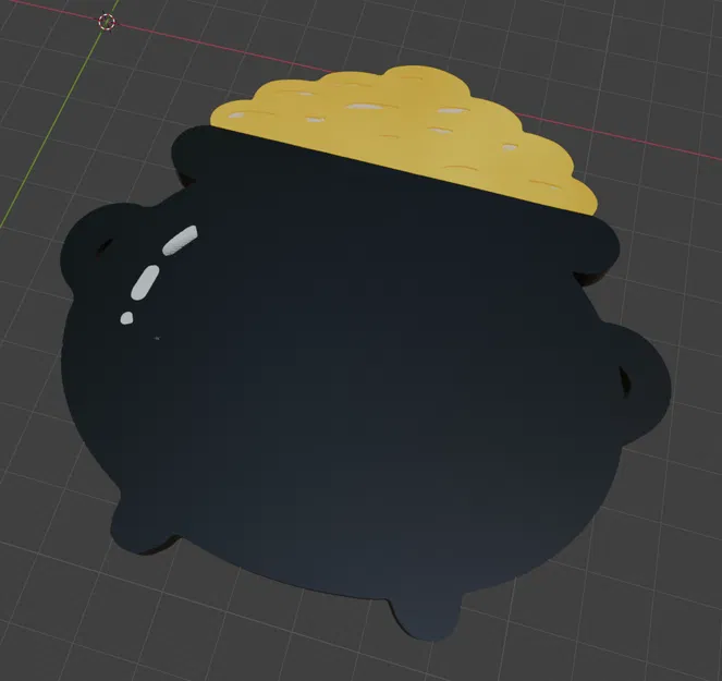 Nồi Vàng 3D In Lego Cho Ngày St. Patrick's Day - Image 1