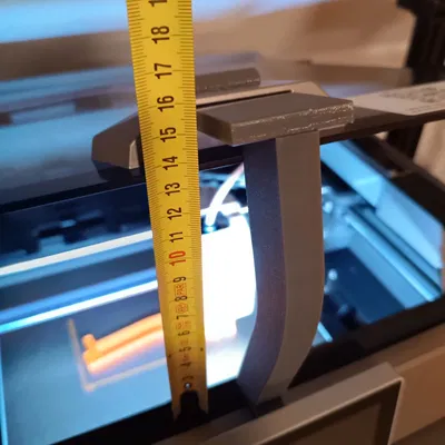 Qidi 4 Deckelhalter – Giá đỡ nắp giúp giữ cửa đóng khi in PLA/PETG