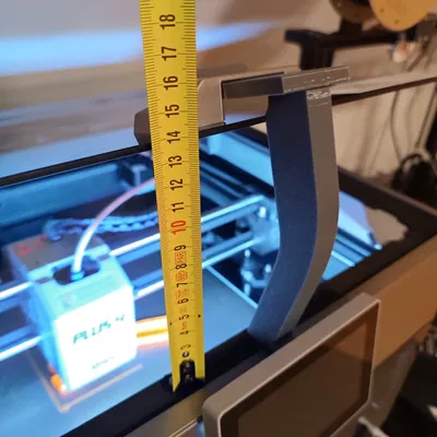 Qidi 4 Deckelhalter – Giá đỡ nắp giúp giữ cửa đóng khi in PLA/PETG