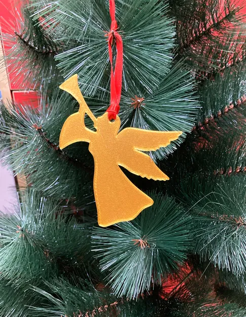 Mô Hình 3D Thiên Thần Giáng Sinh Độc Đáo - Image 1