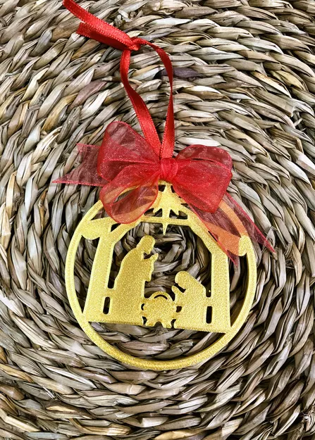 Móc Trang Trí Cây Thông Noel Hình Chúa Giáng Sinh - Image 2