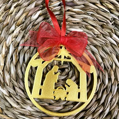 Móc Trang Trí Cây Thông Noel Hình Chúa Giáng Sinh