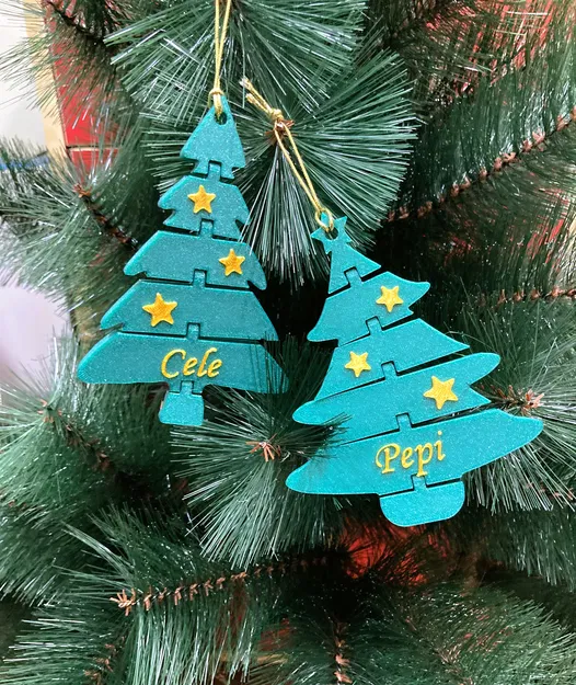 Móc Trang Trí Cây Thông Noel Khớp Nối - Quà Tặng Giáng Sinh Cá Nhân Hóa - Image 2