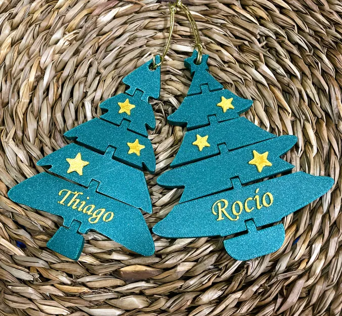 Móc Trang Trí Cây Thông Noel Khớp Nối - Quà Tặng Giáng Sinh Cá Nhân Hóa - Image 3