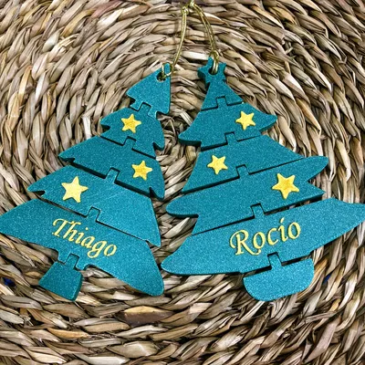 Móc Trang Trí Cây Thông Noel Khớp Nối - Quà Tặng Giáng Sinh Cá Nhân Hóa